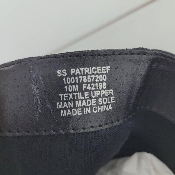 NWT Sun Stone Patriceef Womens Black Faux Suede High Heel Ankle Boots Size 10M - Picture 6 of 9